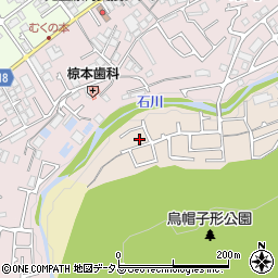 大阪府河内長野市喜多町416周辺の地図