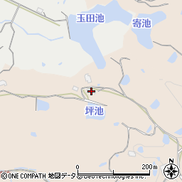 兵庫県淡路市竹谷257周辺の地図