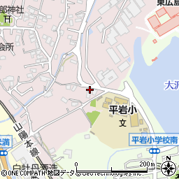 広島県東広島市八本松町米満197周辺の地図