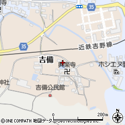 奈良県高市郡高取町吉備231周辺の地図