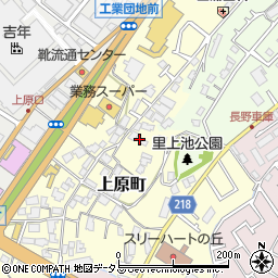大阪府河内長野市上原町741周辺の地図