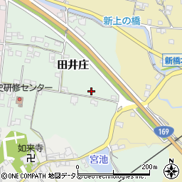 奈良県高市郡高取町田井庄84周辺の地図