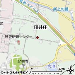 奈良県高市郡高取町田井庄87周辺の地図
