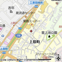 大阪府河内長野市上原町760周辺の地図