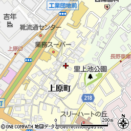 大阪府河内長野市上原町741-2周辺の地図