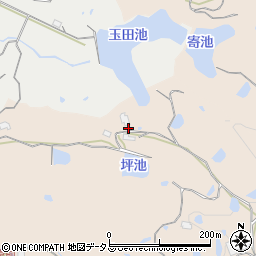兵庫県淡路市竹谷245周辺の地図