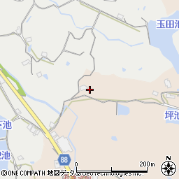 兵庫県淡路市竹谷301周辺の地図