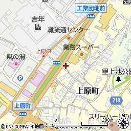 大阪府河内長野市上原町764-1周辺の地図