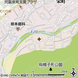 大阪府河内長野市喜多町410周辺の地図
