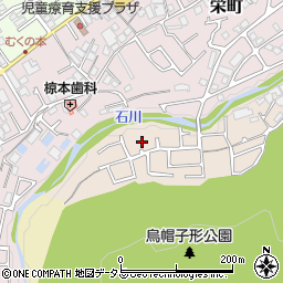 大阪府河内長野市喜多町410-5周辺の地図
