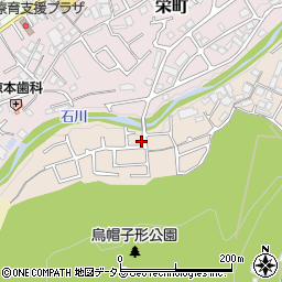 大阪府河内長野市喜多町458周辺の地図