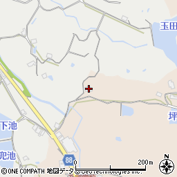 兵庫県淡路市竹谷302周辺の地図