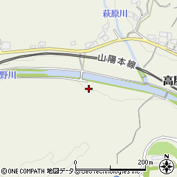 広島県東広島市高屋町高屋東2879周辺の地図