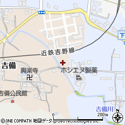 奈良県高市郡高取町吉備135周辺の地図