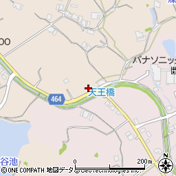 兵庫県淡路市王子74周辺の地図