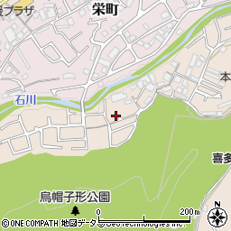 大阪府河内長野市喜多町464周辺の地図