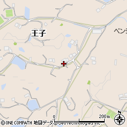 兵庫県淡路市王子1229周辺の地図