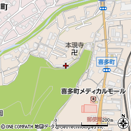 大阪府河内長野市喜多町367周辺の地図