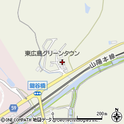 広島県東広島市高屋町高屋東5195周辺の地図