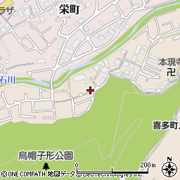 大阪府河内長野市喜多町465周辺の地図