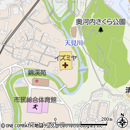 イズミヤ河内長野店周辺の地図