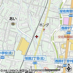 前田自動車周辺の地図