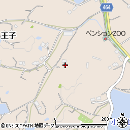 兵庫県淡路市王子1393周辺の地図