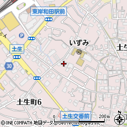 藤田織布株式会社周辺の地図