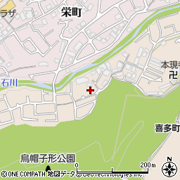 大阪府河内長野市喜多町466周辺の地図