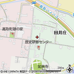 奈良県高市郡高取町田井庄93周辺の地図