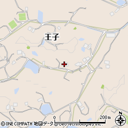 兵庫県淡路市王子1222周辺の地図