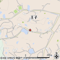 兵庫県淡路市王子1215周辺の地図