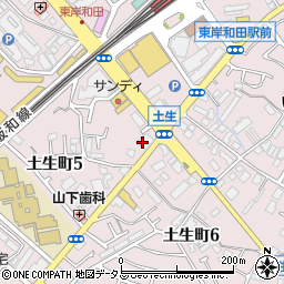 泉州ホーム株式会社　賃貸部周辺の地図