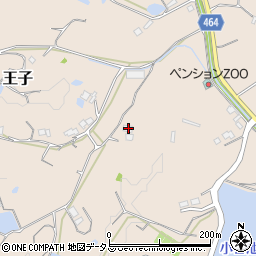 兵庫県淡路市王子1391周辺の地図