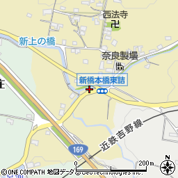 新橋本橋東詰周辺の地図