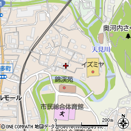大阪府河内長野市喜多町647周辺の地図