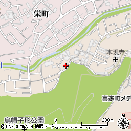 大阪府河内長野市喜多町472周辺の地図