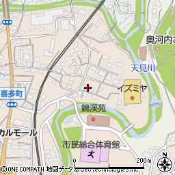 大阪府河内長野市喜多町644周辺の地図
