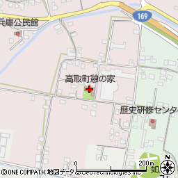 高取町憩の家周辺の地図