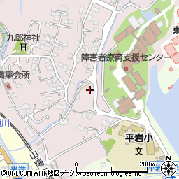 広島県東広島市八本松町米満464周辺の地図