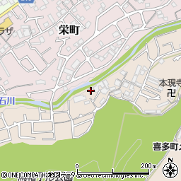大阪府河内長野市喜多町474周辺の地図