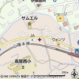 広島県東広島市高屋町中島542-1周辺の地図