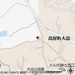 広島県東広島市高屋町大畠1093周辺の地図