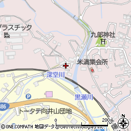 広島県東広島市八本松町米満306-12周辺の地図