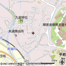 広島県東広島市八本松町米満515周辺の地図