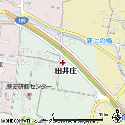 奈良県高市郡高取町田井庄34周辺の地図