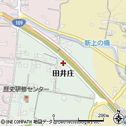 奈良県高市郡高取町田井庄周辺の地図