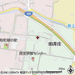 奈良県高市郡高取町田井庄55周辺の地図