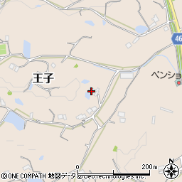 兵庫県淡路市王子1238周辺の地図