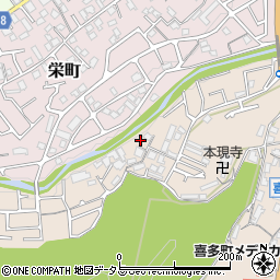 大阪府河内長野市喜多町484周辺の地図